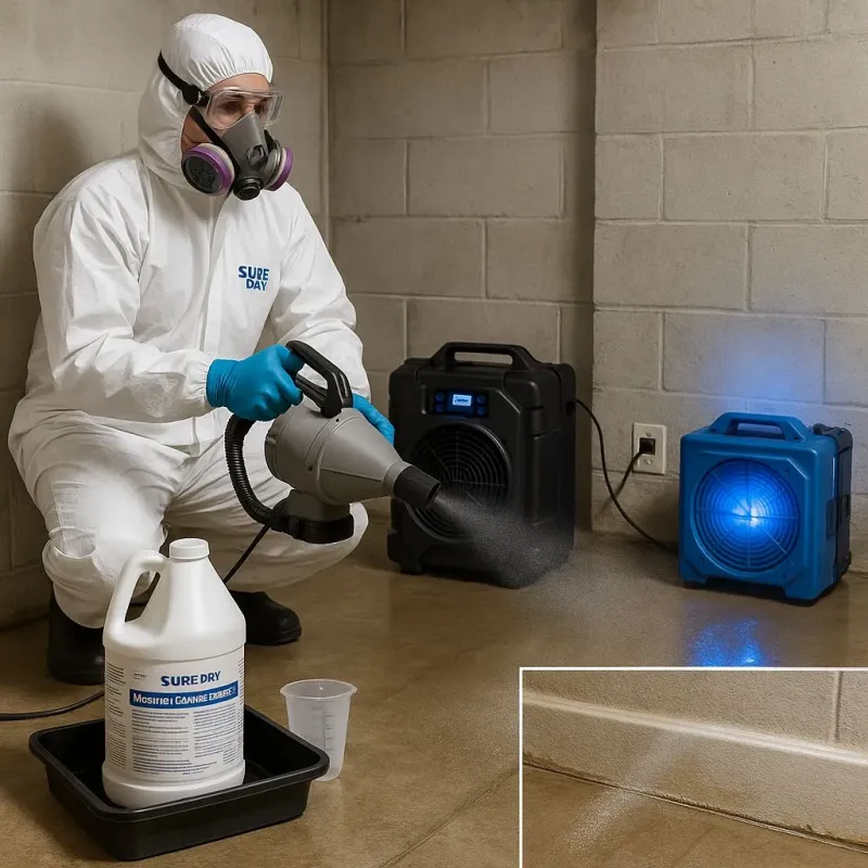 Sanitization and Odor Removal process in Harrington, DE