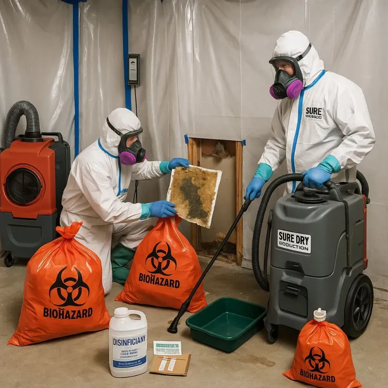 Contaminated Water Handling Protocols process in Harrington, DE