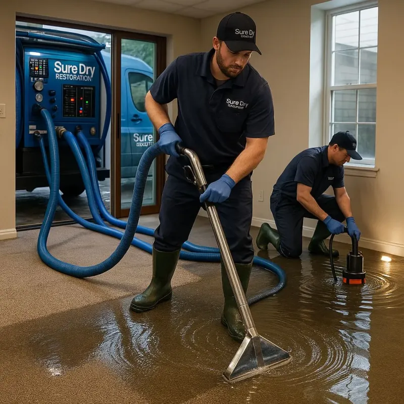 Water Extraction and Removal process in Harrington, DE